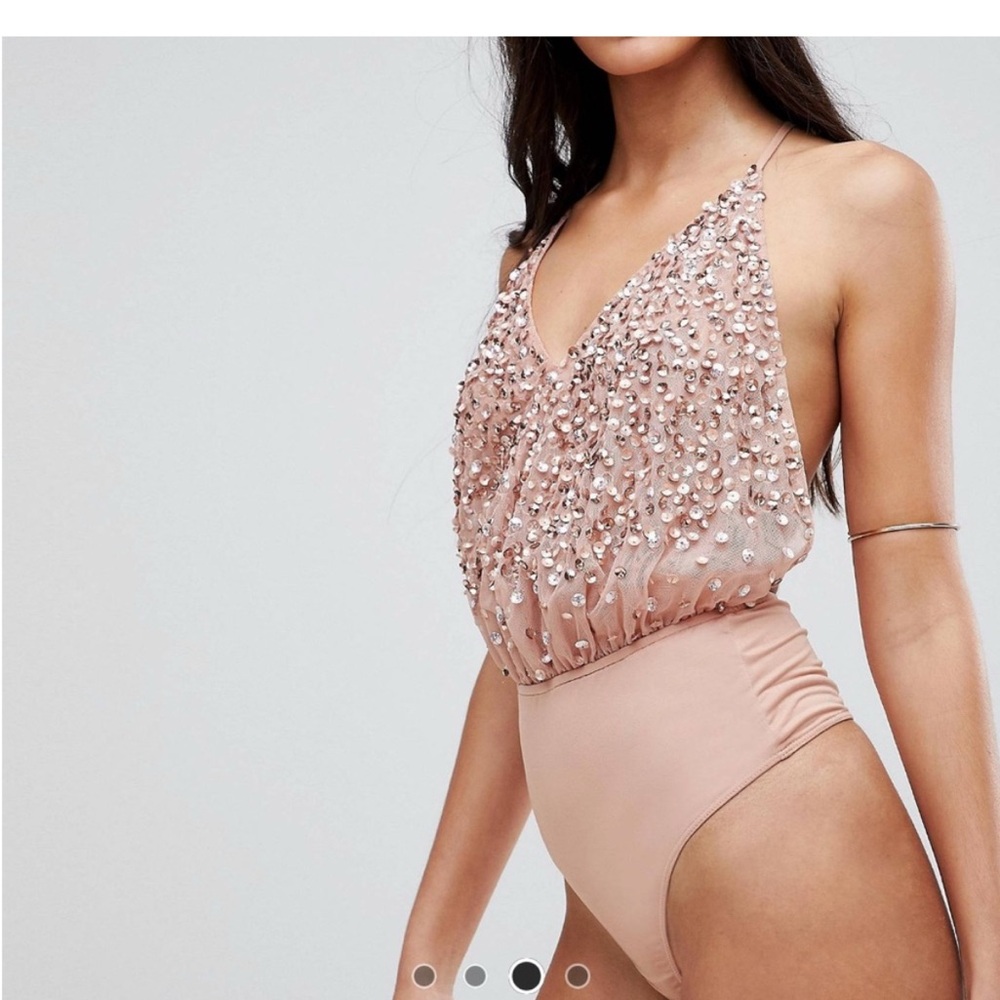 ASOS sequin bodysuit